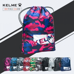 KELME卡尔美防水束口袋抽绳双肩收纳袋健身运动背包 KMA161005