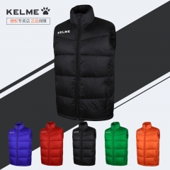 卡尔美马甲男运动K15P022-2休闲跑步足球训练棉服kelme儿童棉马甲