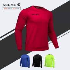 KELME卡尔美卫衣男套头衫足球运动休闲服kelme外套3871502