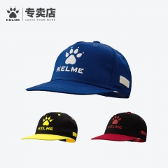 KELME卡尔美足球帽子男棒球帽鸭舌帽遮阳帽户外防晒运动帽子