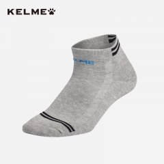 KELME卡尔美短筒运动袜男夏季薄款船袜低帮浅口休闲足球短袜