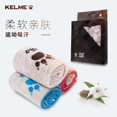 运动毛巾吸汗健身房卡尔美羽毛球篮球跑步加长运动健身擦汗毛巾